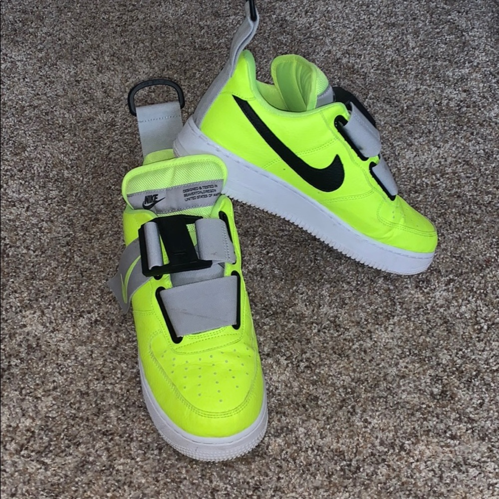 neon Nike air forces
